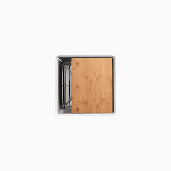 KOHLER Poise Stainless Steel 18 in. Undermount Bar Sink