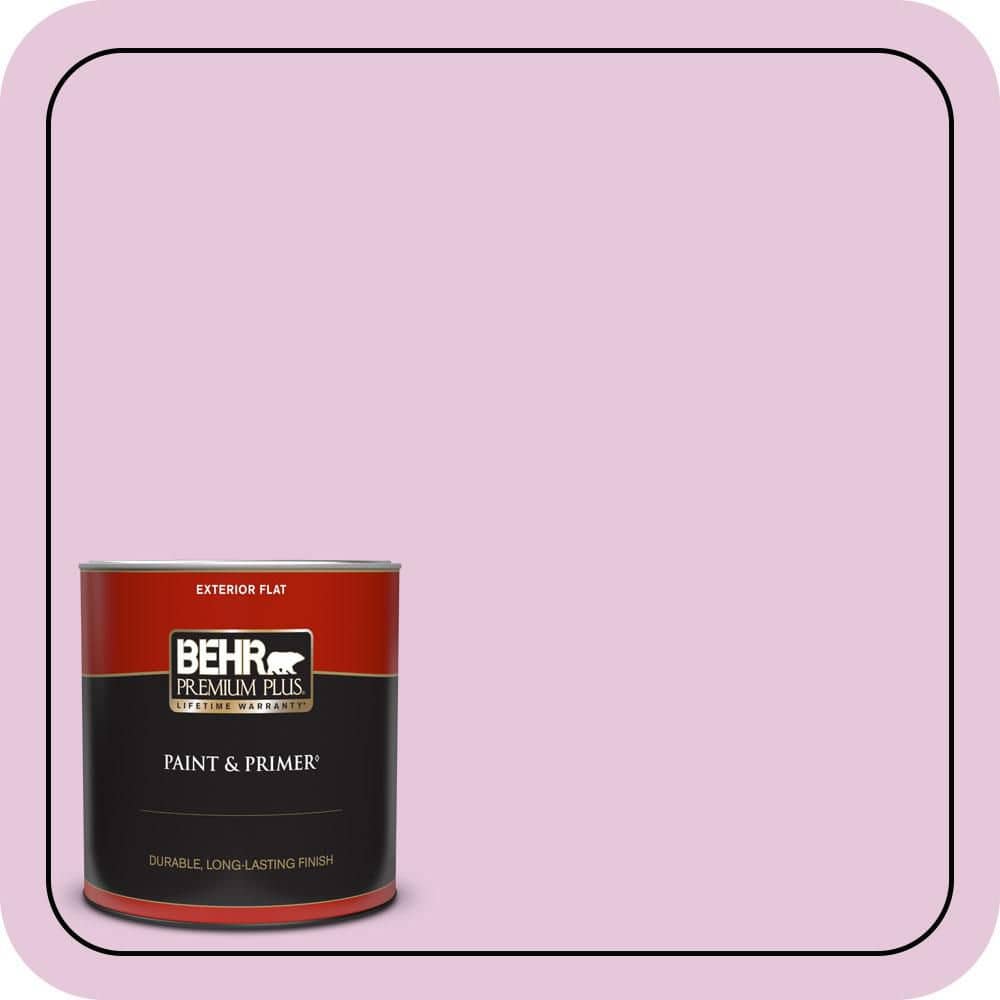 1 qt. #M120-2 Kiss Good Night Flat Exterior Paint & Primer price history on PriceWatchPro