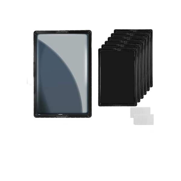 Outdoor Indoor Extra Large Durable Moisture Resistant Plastic Rat Snake Pest Trap Heavy Duty 15 x 10 in. 6-Pack