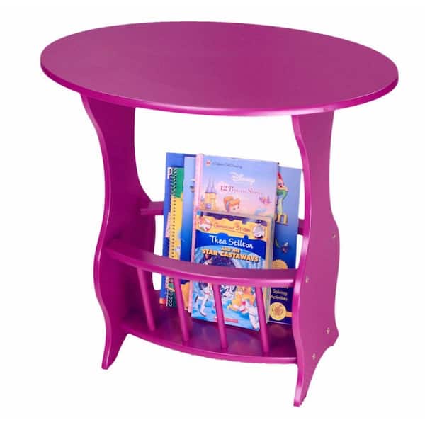 Homecraft Furniture Purple Magazine End Table