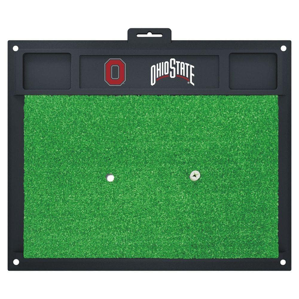 FANMATS NCAA Ohio State University 17 In. X 20 In. Golf Hitting Mat ...