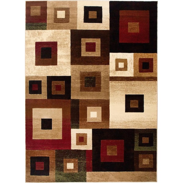 Home Dynamix Tribeca Multi 8 ft. x 11 ft. Indoor Area Rug