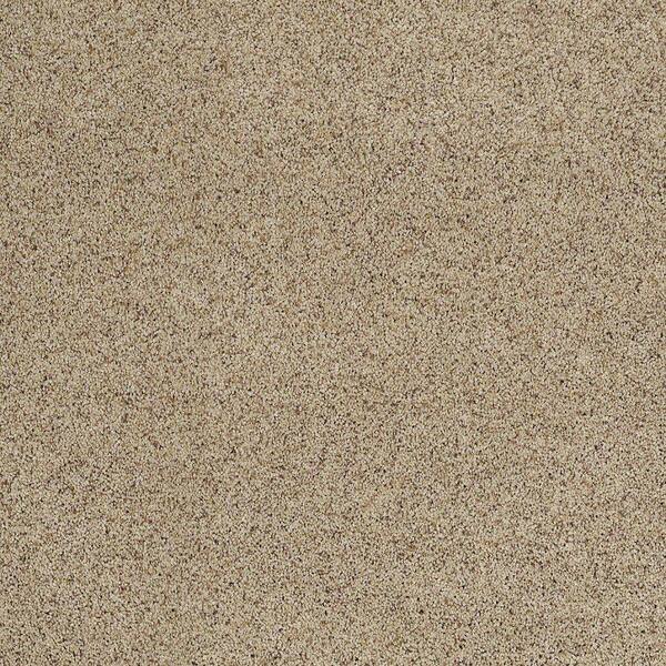 SoftSpring Carpet Sample - Unbelievable - Color Rattan Texture 8 in. x 8 in.