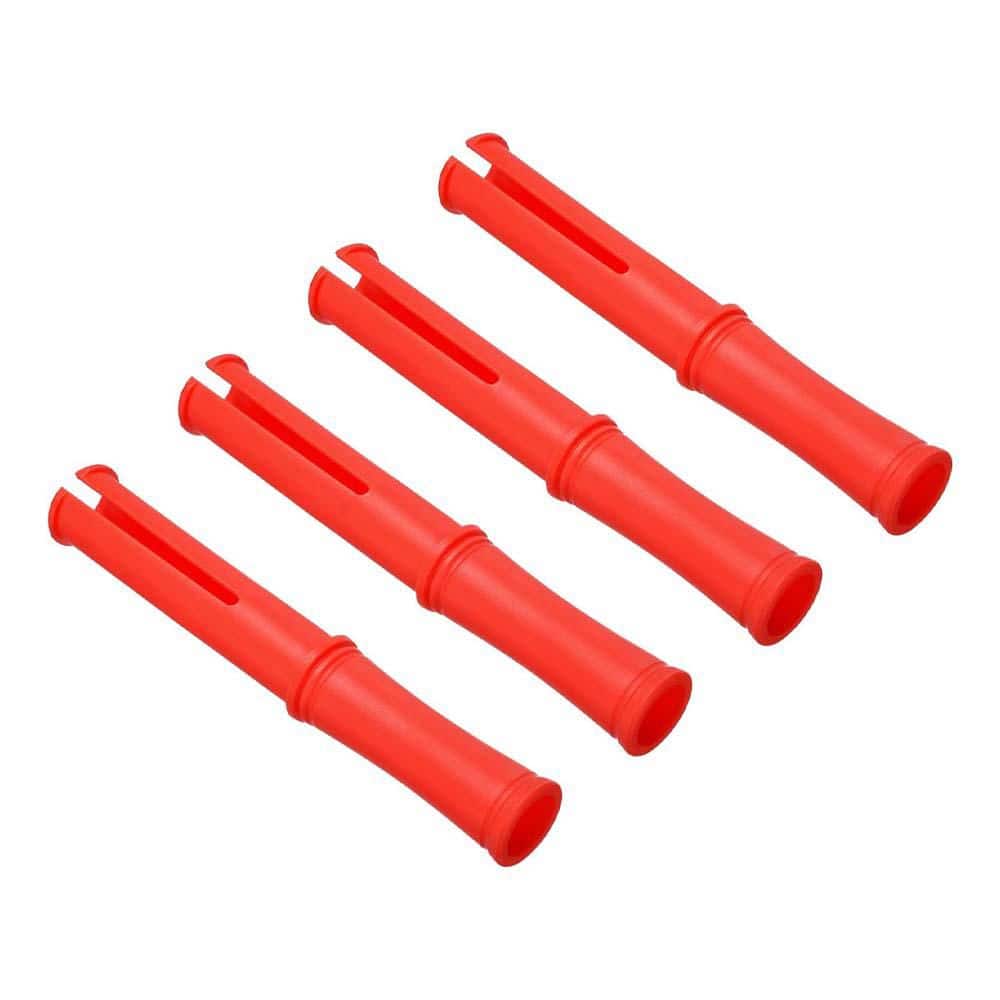 10in Shrink Wrap Handle 4 Pieces Plastic Stretch Film Dispenser for 1.5in Core Furniture Moving Packing Red price history on PriceWatchPro