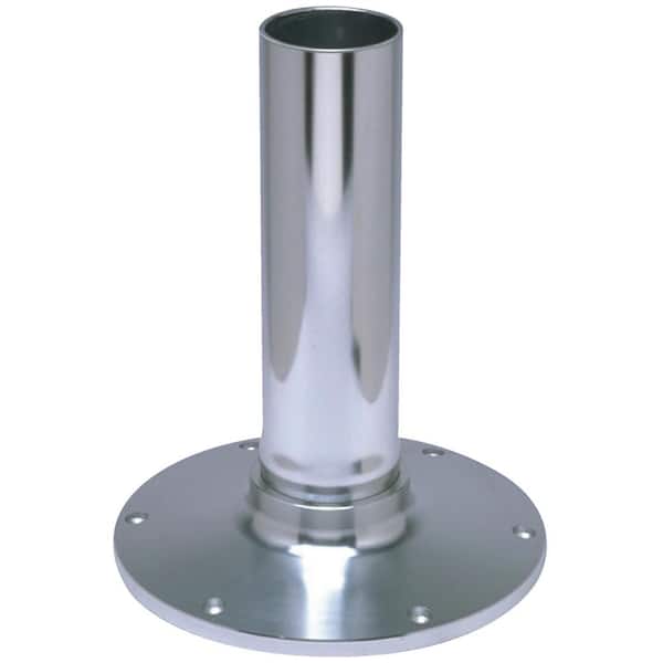 Garelick 30 in. EEz - in Fixed Height 2.875 in. Seat Base, Smooth Stanchion, Satin Anodized