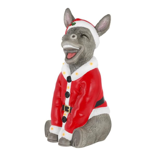 Home Accents Holiday 2.5 ft LED Donkey 25DK01006 - The Home Depot