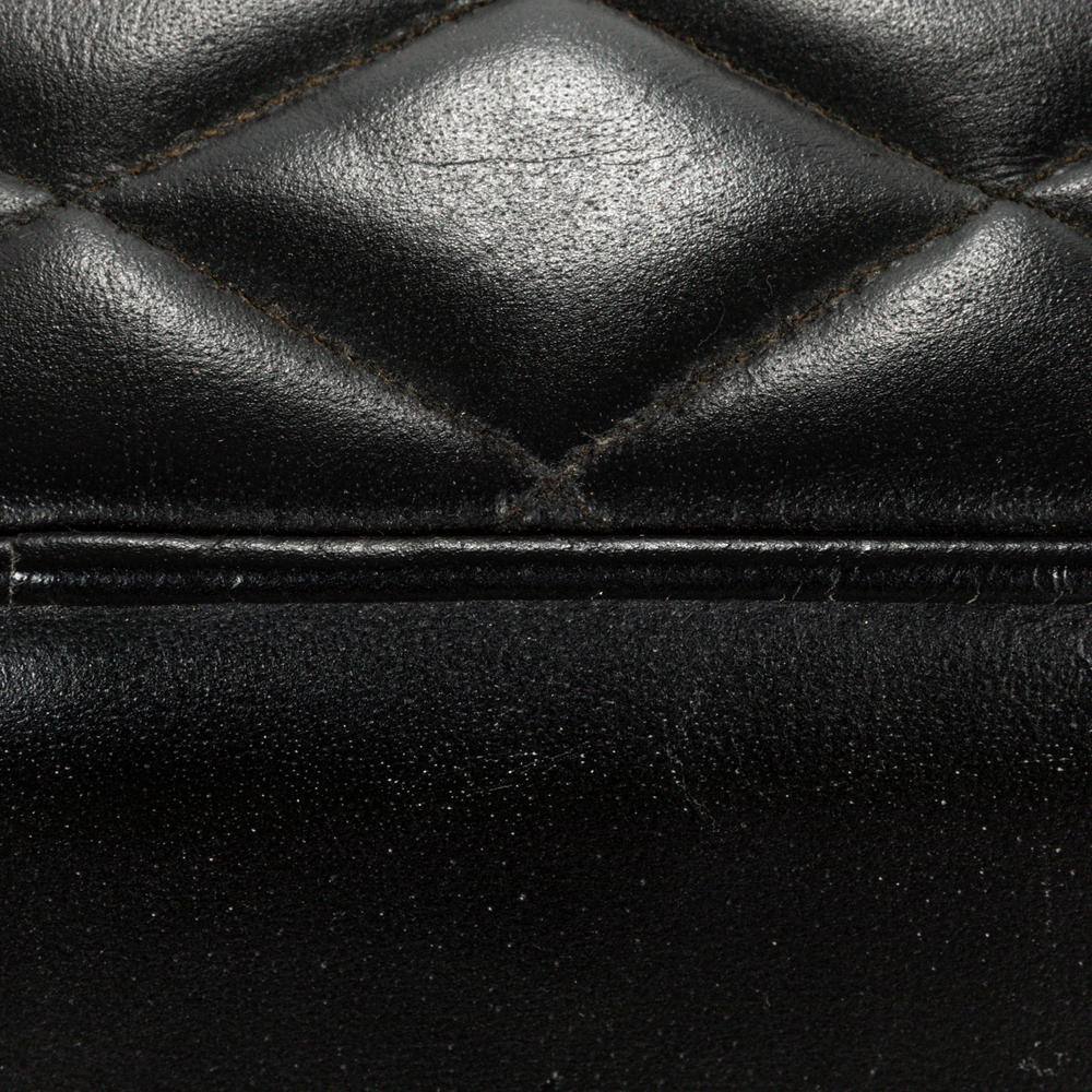 Black Stitched Genuine Leather Bench with Mango Wood Legs