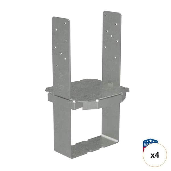 CBSQ Galvanized Standoff Column Base for 8x8 Lumber with SDS Screws