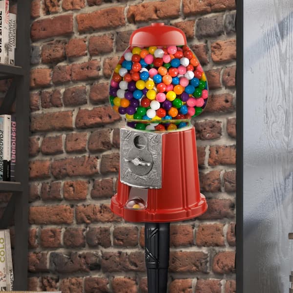 Classic Red Medium Gumball Machine