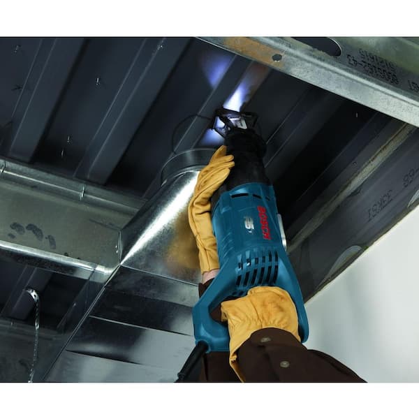 Bosch - 11 Amp Corded 1-1/8 in. Variable Speed Stroke Reciprocating Saw with All-Purpose Blade and Jobsite Bag
