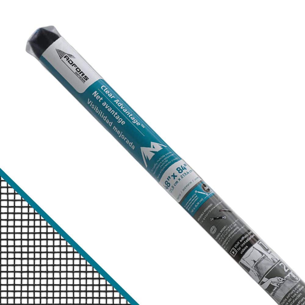 UPC 011646336606 product image for 48 in. x 84 in. Charcoal Fiberglass Clear Advantage Screen Roll for Windows and  | upcitemdb.com