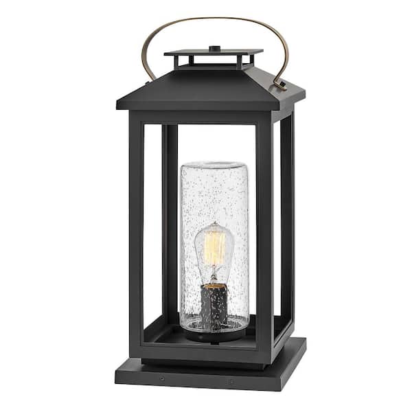 Atwater 1-Light Black Pier Mount