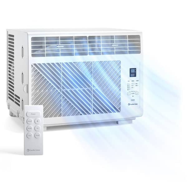 5,000 BTU 115 Volts Window Air Conditioner Cools 150 Sq. Ft. with Remote in White
