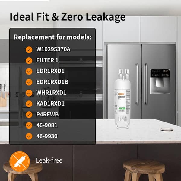 HDX EQW-1 Premium Refrigerator Water Filter Replacement for