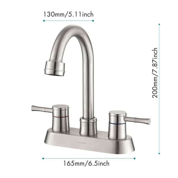  HI NINGER 2 Pack Adjustable Height Under Sink