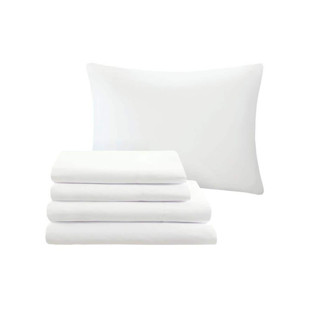 Red Jacquard Queen 24-Piece Microfiber Bedding Set