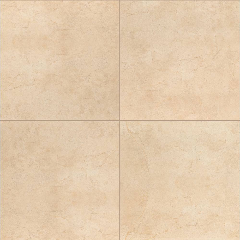 Alvara Cremita 24 in. x 24 in. Polished Porcelain Floor and Wall Tile (640 sq. ft./Pallet) price history on PriceWatchPro