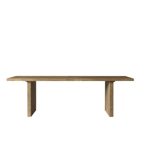 Urban Woodcraft Clairmount 96 in. Natural Dining Table