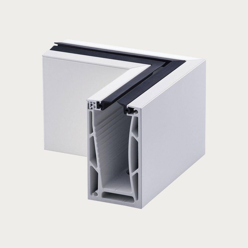 Rana White Aluminum Base Rail Interior Corner price history on PriceWatchPro