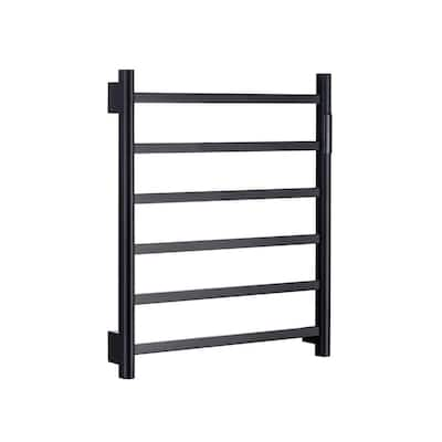 Heated towel rails outlet black