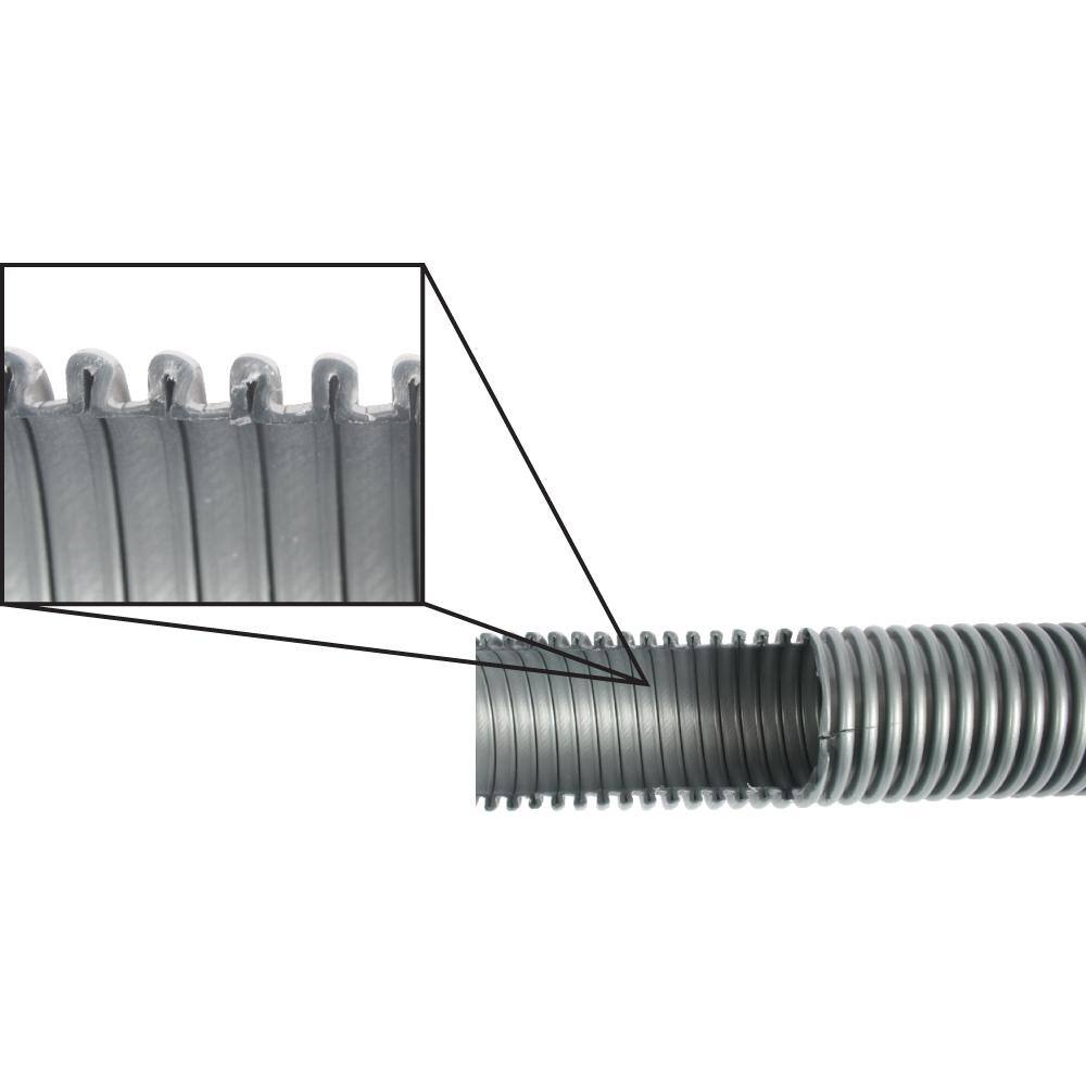20 Ft. Silver Hose with Multi-Brand Power Tool Adapter Set