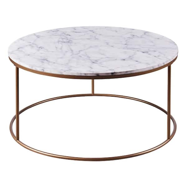 target round marble coffee table