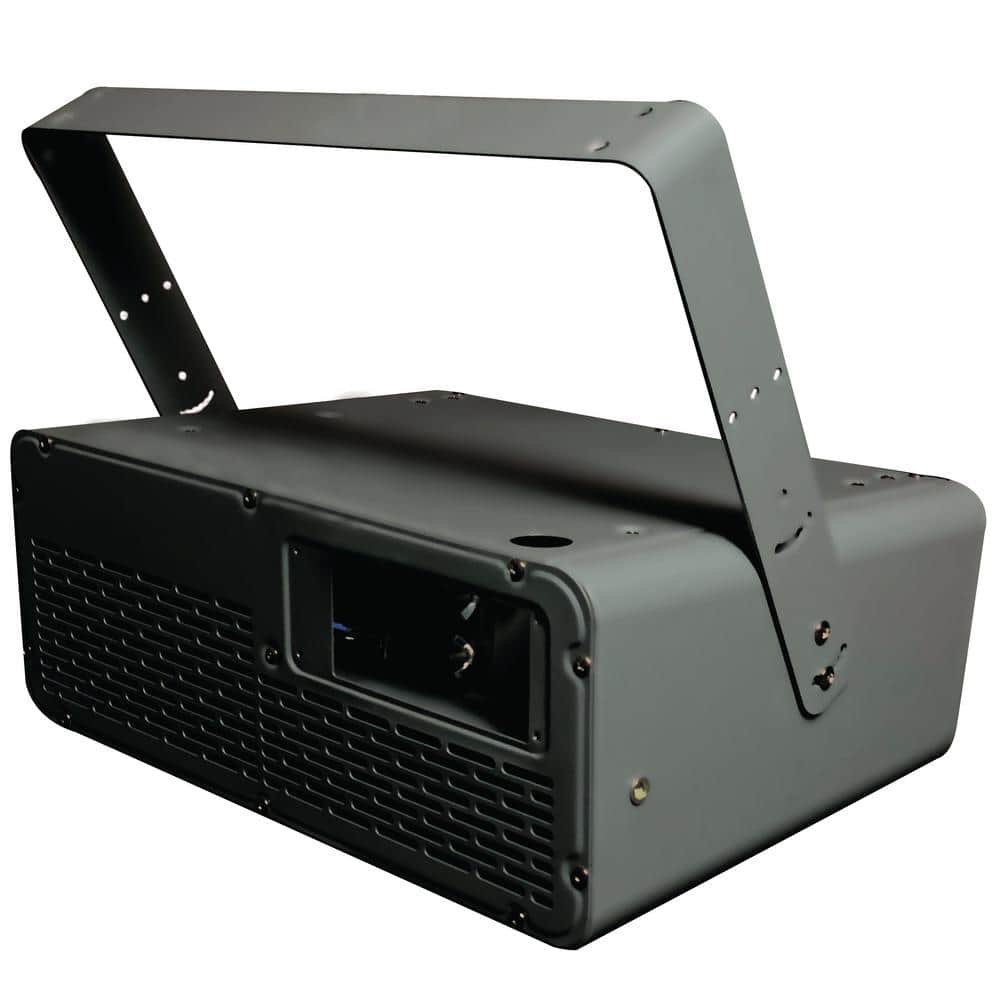 Gray Infrared Electric Heater with Thermostat, 6000 Watt