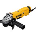 13 Amp Corded 4.5 - 5 in. Angle Grinder with No-Lock-On Paddle Switch