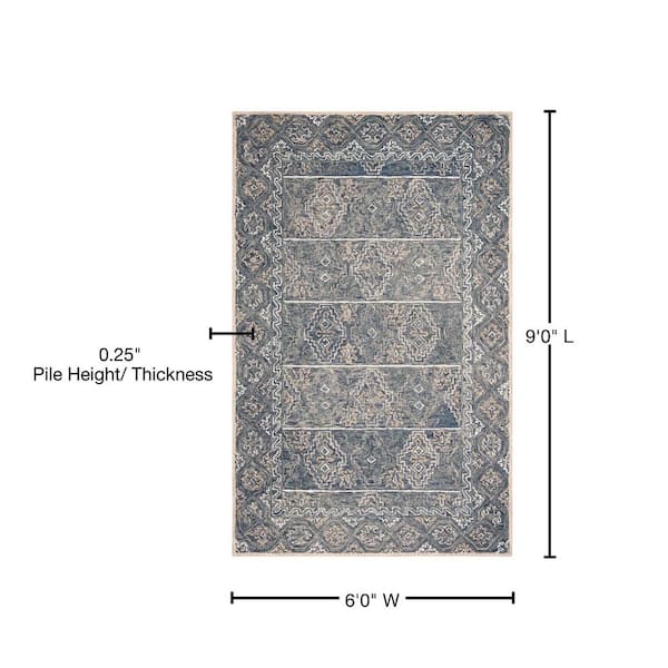 Safavieh PMB720B-2745-SET2 2 ft. 3 in. x 3 ft. 9 in. Rectangle