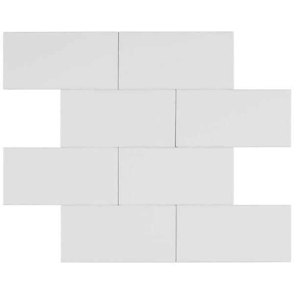 Bond Tile Easy Luxe Square White 12 in. x 12 in. SPC Peel and Stick Tile (1 Sq. Ft. / Sheet) Bond Tile Easy Luxe Square White 12 in. x 12 in. SPC Peel and Stick Tile (1 Sq. Ft. / Sheet)