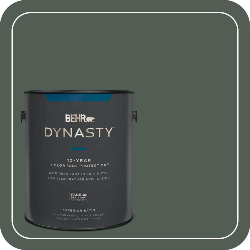 1 gal. #700F-7 Evergreen Bough Satin Enamel Exterior Stain-Blocking Paint & Primer price history on PriceWatchPro