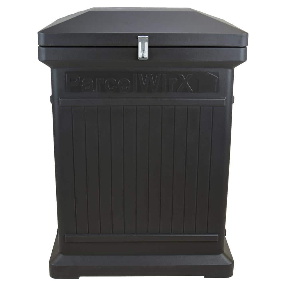 UPC 627606000045 product image for ParcelWirx Graphite Vertical Lockable Package Delivery Box | upcitemdb.com
