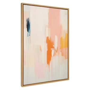 Sylvie Fiesta Abstract Framed Canvas by Amy Lighthall Set of 1 Abstract Art Print 31.49 in. x 42.00 in.