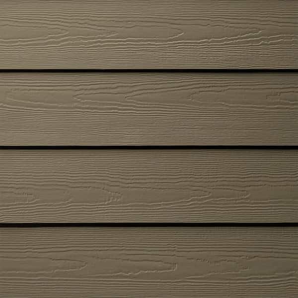 Hardie Plank HZ10 7.25 in. x 144 in. Statement Collection Timber Bark Cedarmill Fiber Cement Lap Siding