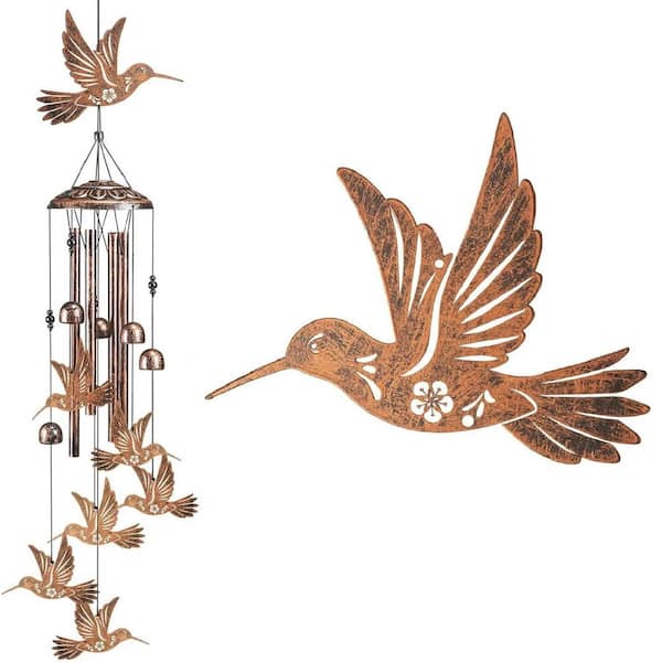 41 in. H Aluminum Wind Chimes for Outside, Decorations Wind Chimes Outdoors