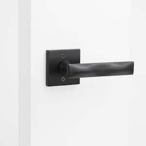 Essex Matte Black Double Dummy Modern Door Lever