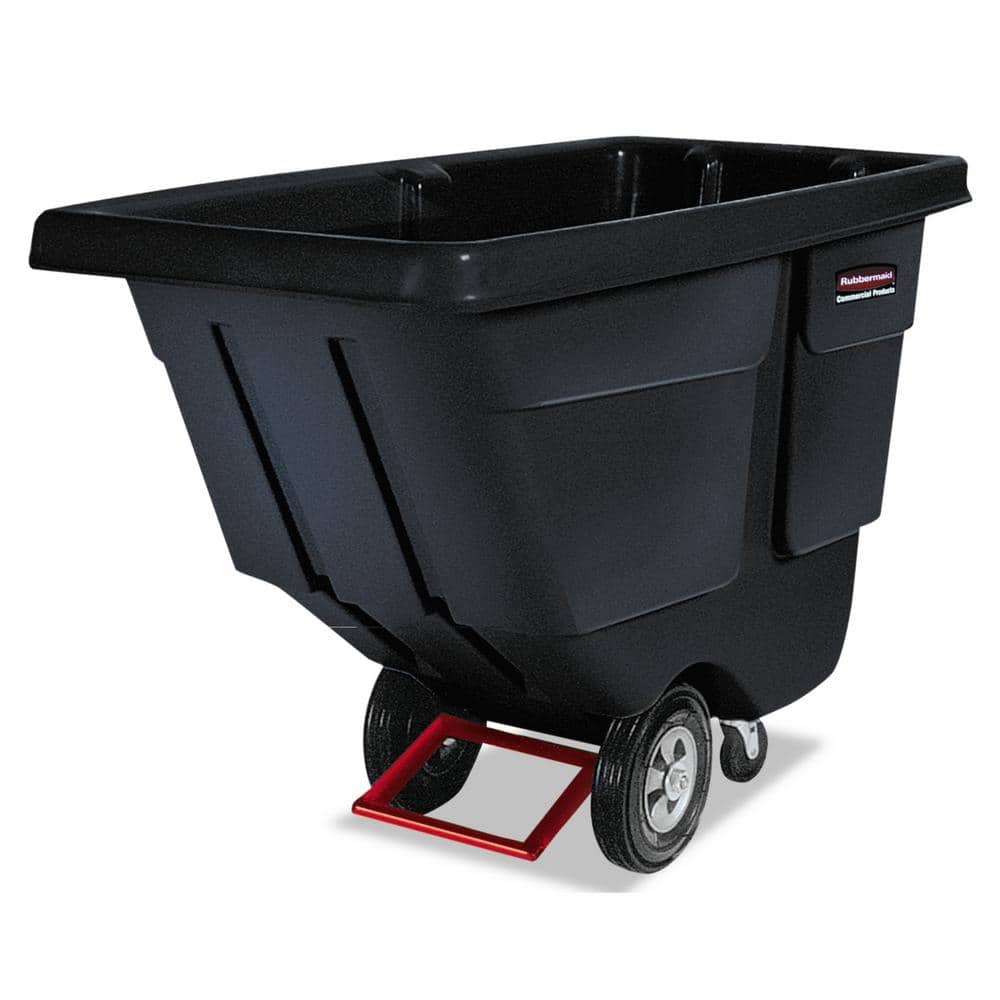 Rubbermaid Commercial Products Platform Trucks Dollies Rcp1314bla 64 1000 