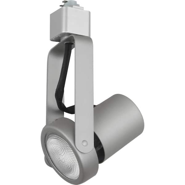 Volume Lighting 1-Light Indoor Silver Gray Mini Adjustable Track Head with Gimbal Ring