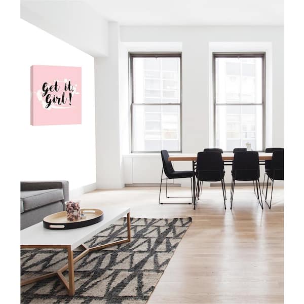 PTM Images 12.in x 10.in ''Get It, Girl!'' Printed Canvas Wall Art