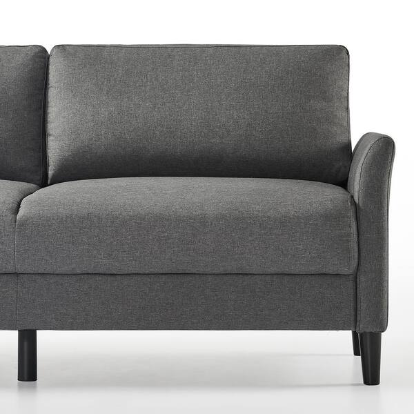 Zinus Jackie Sofa Dark Grey Gray