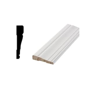 LWM 371L 5/8 in. x 3 in. Primed Finger-Jointed Door and Window Casing Molding