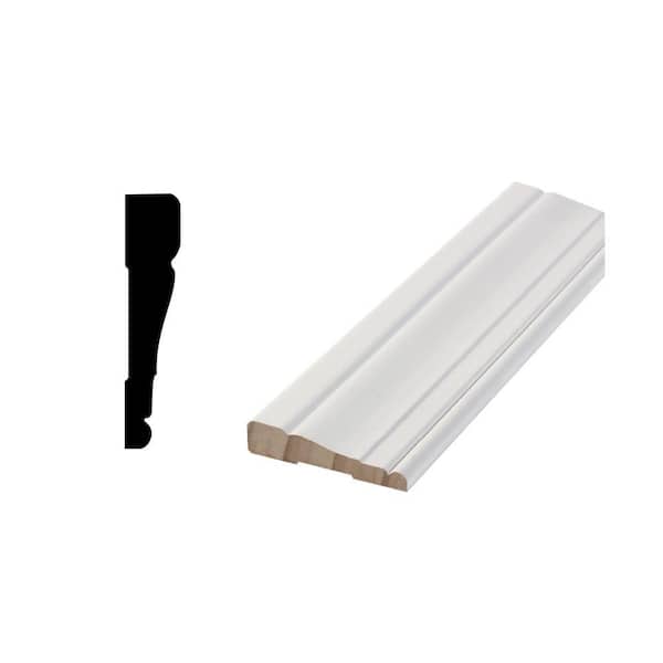 LWM 371L 5/8 in. x 3 in. Primed Finger-Jointed Door and Window Casing Molding