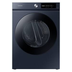 Bespoke 7.5 cu. ft. Large Capacity Vented Electric Dryer in Brushed Navy with Super Speed Dry and AI Smart Dial