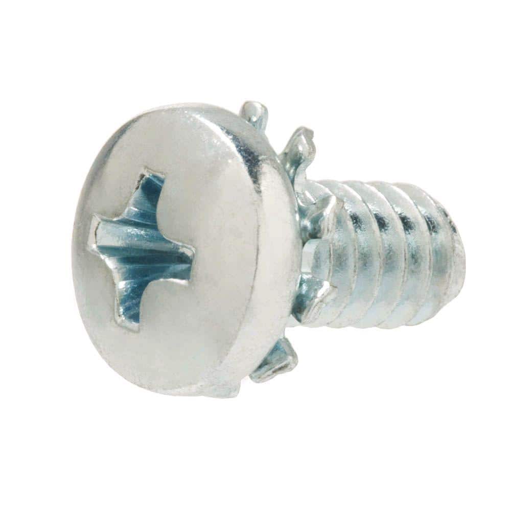 8-32 x 2-12 (14 to 3 Available) Pan Head Machine Screws, Full Thread, Phillips Drive, 304 Stainless Steel 18-8, Pack of 25