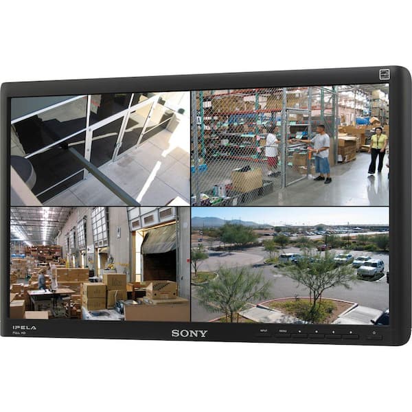 SONY 22 in. 1920 x 1080 Full HD Widescreen LCD Security Monitor with Built-In Speakers-DISCONTINUED