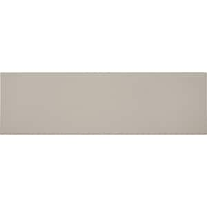 Stencil Beige 4 in. x 6 in. Glazed Porcelain Flat Sample Tile