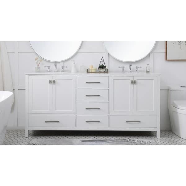 Bathroom Vanities Vanities Aurora 49 Double Vanity In, 53% OFF