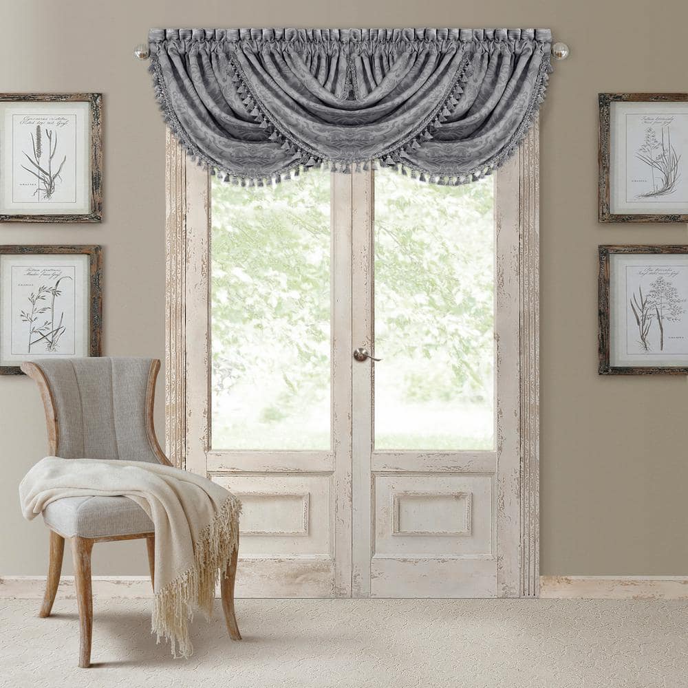 Elrene Antonia Blackout Window Valance 026865919707 - The Home Depot