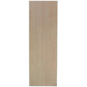 5/8 in. x 12 in. x 6 ft. Natural Wood Red Pine Common Softwood Boards (5-Pack)