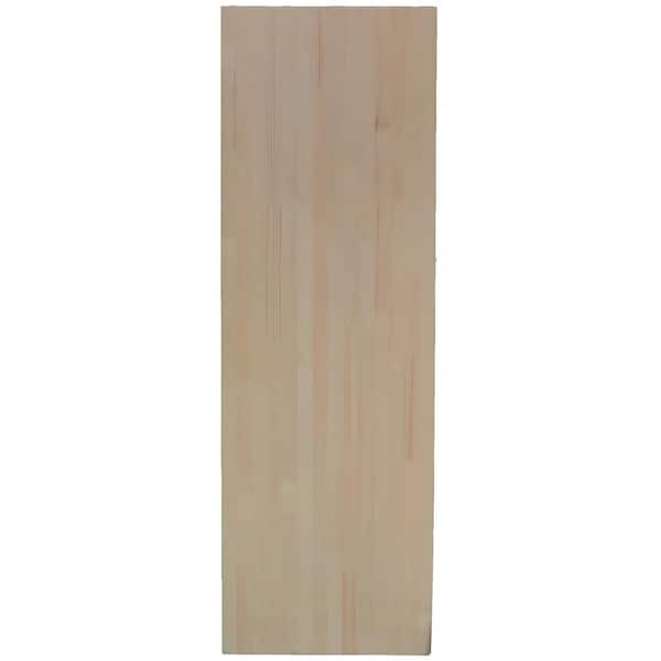 Unbranded 3/4 in. x 12 in. x 8 ft. Natural Wood Red Pine Common Softwood Boards (2-Pack)